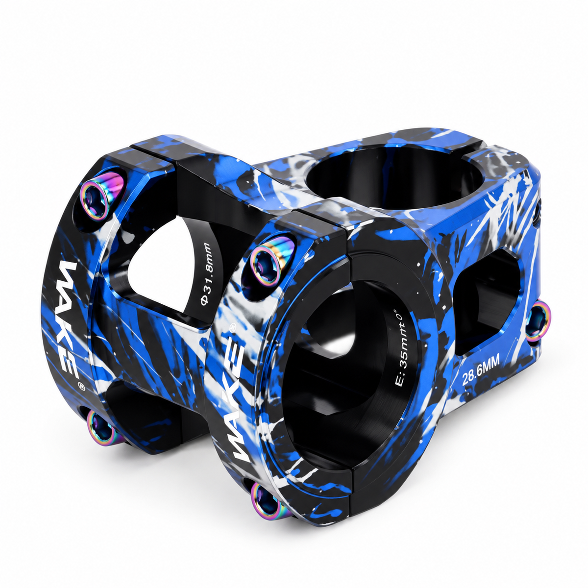 WAKE MTB Splash Short Stem 35mm (31.8mm Clamp)
