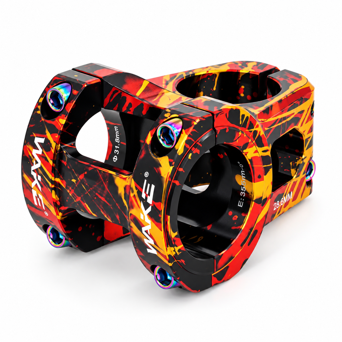 WAKE MTB Splash Short Stem 35mm (31.8mm Clamp)