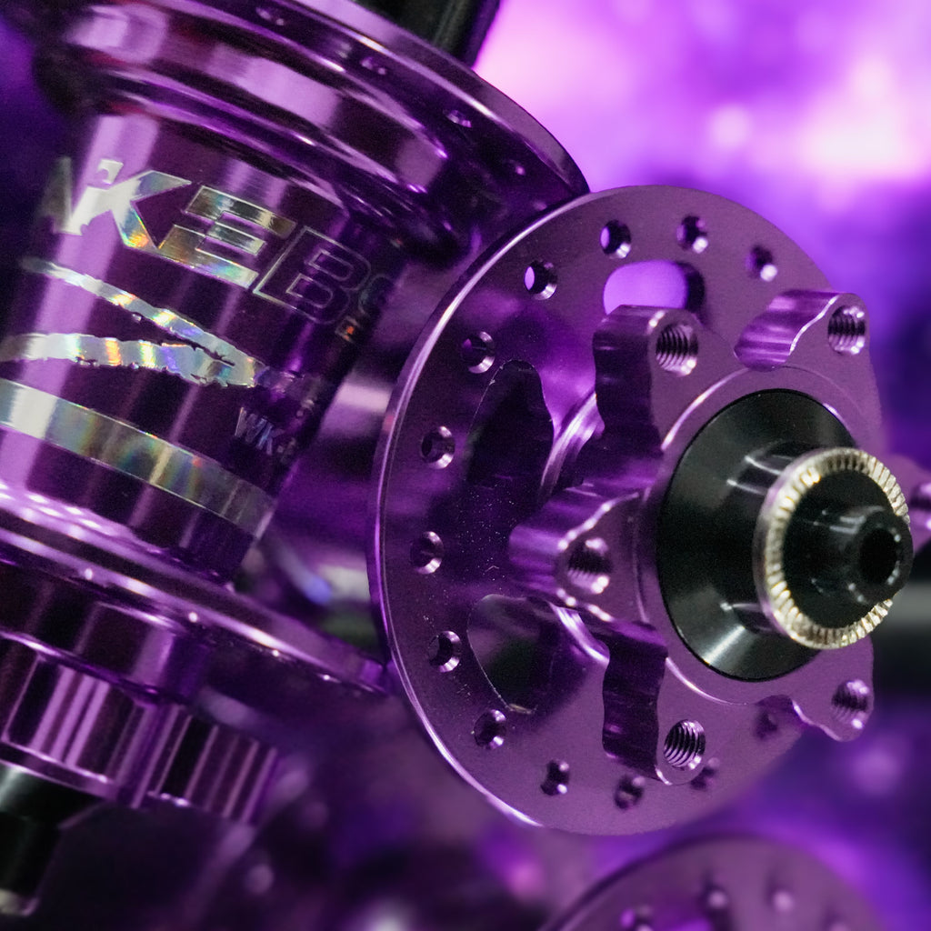 WAKE MTB Hubs - Purple Finish