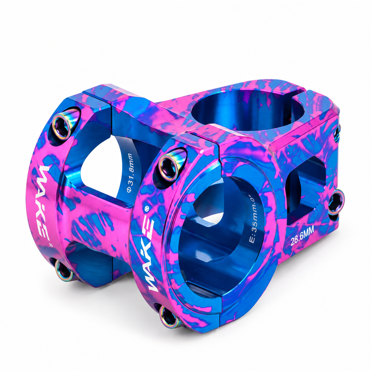 WAKE MTB Splash Short Stem 35mm (31.8mm Clamp)