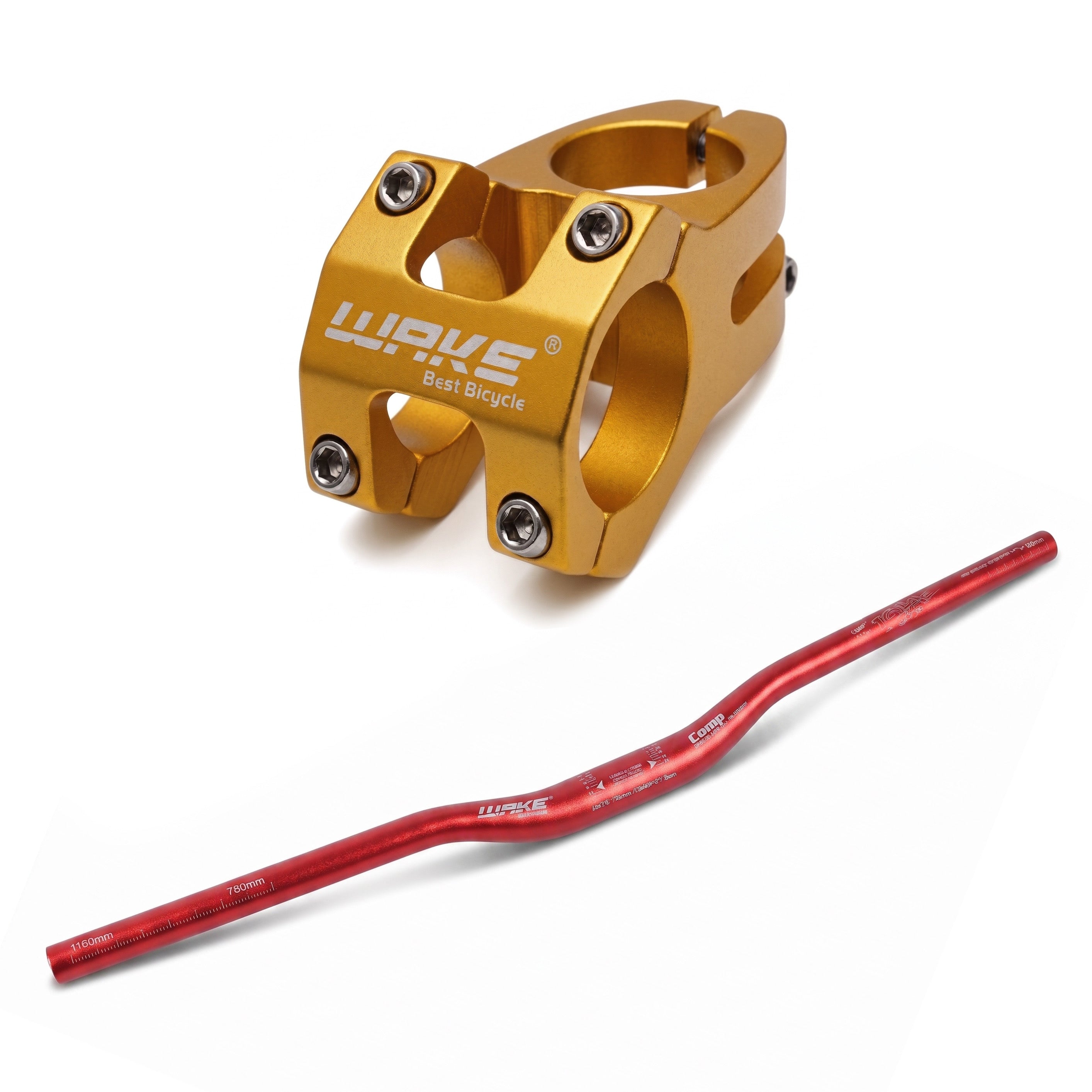 WAKE Handlebar & Wake Stem Bundle