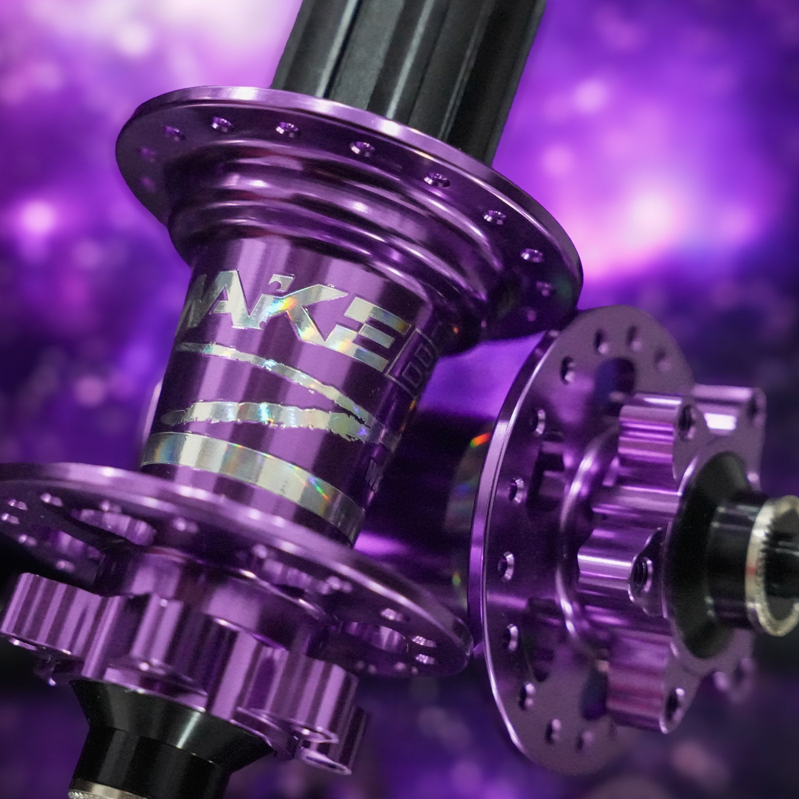 WAKE MTB Hubs - Purple Finish