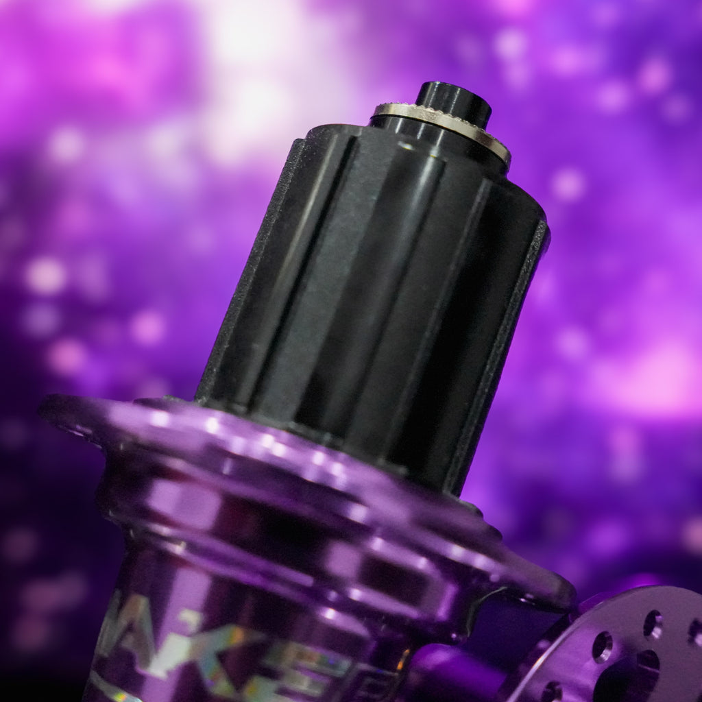 WAKE MTB Hubs - Purple Finish
