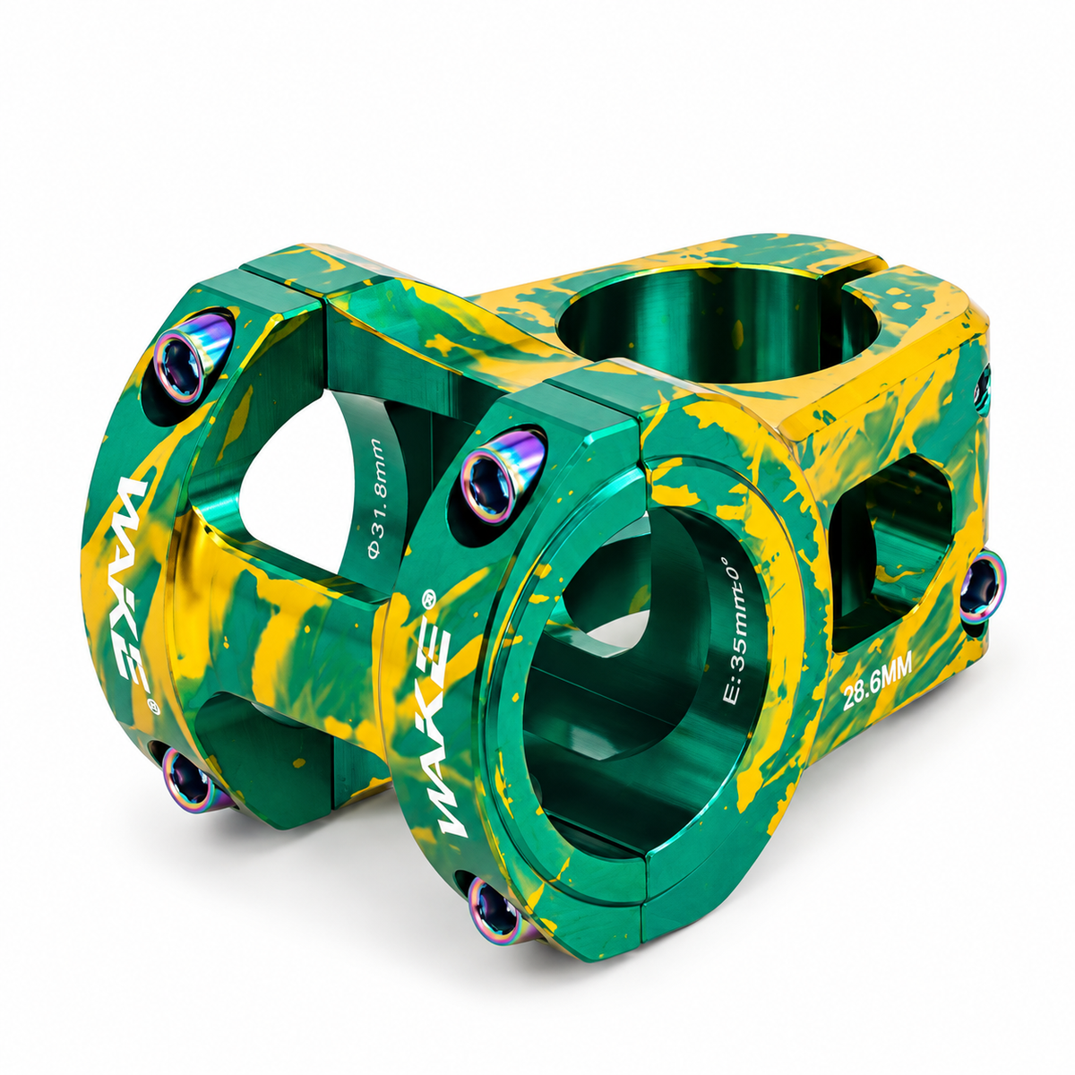 WAKE MTB Splash Short Stem 35mm (31.8mm Clamp)