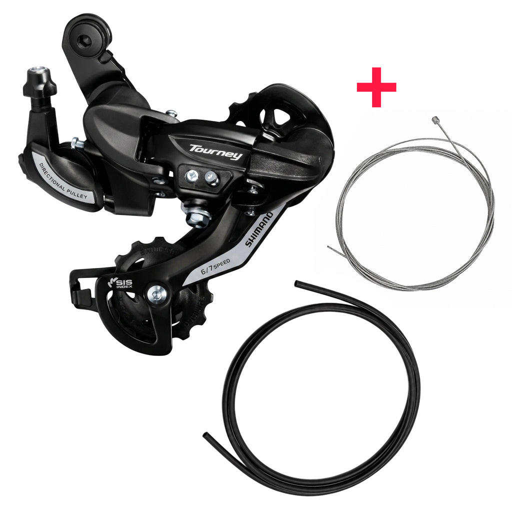 Shimano Tourney RD-TY500 6/7-Speed Rear Derailleur Bundle