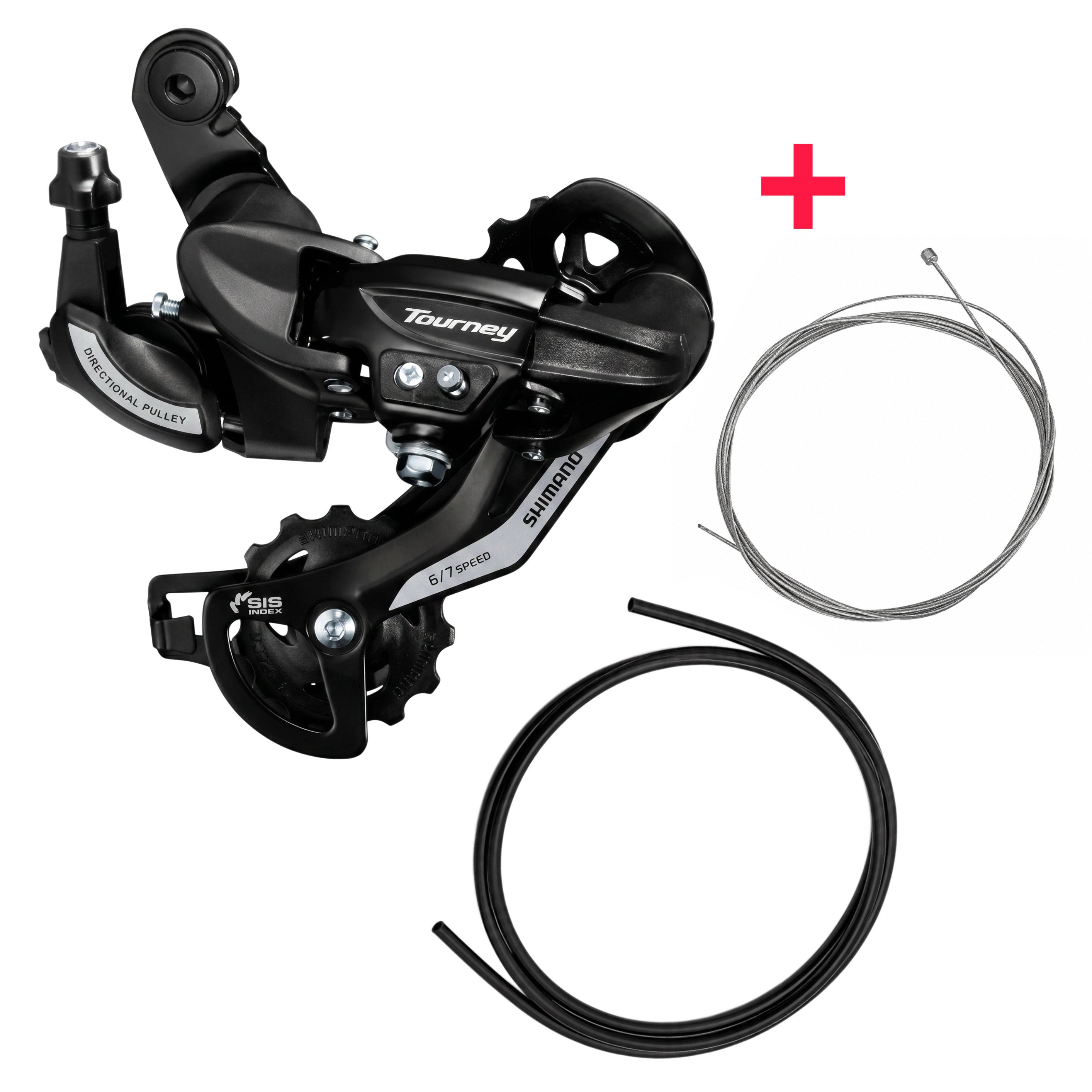 Shimano Tourney RD-TY500 6/7-Speed Rear Derailleur Bundle