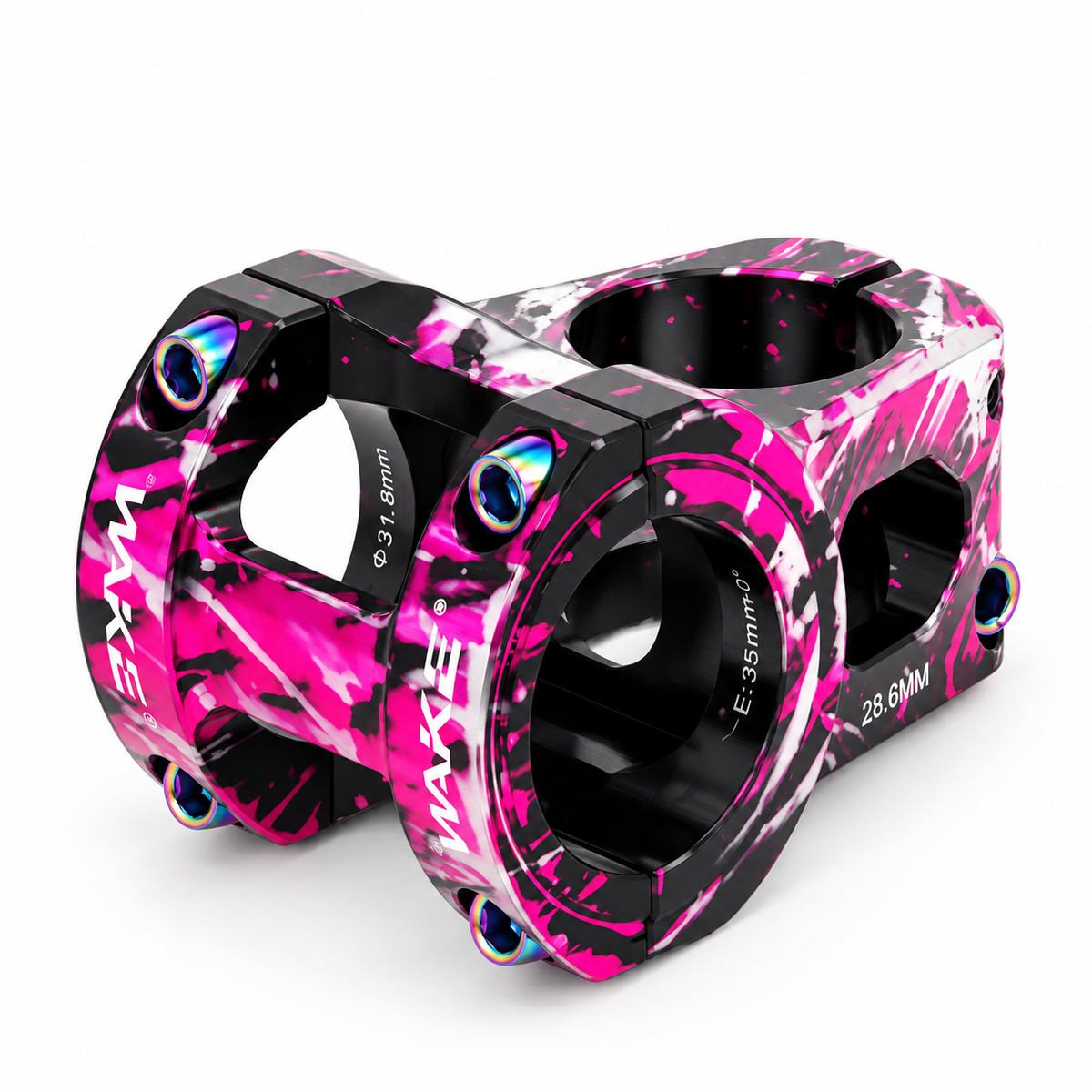 WAKE MTB Splash Short Stem 35mm (31.8mm Clamp)