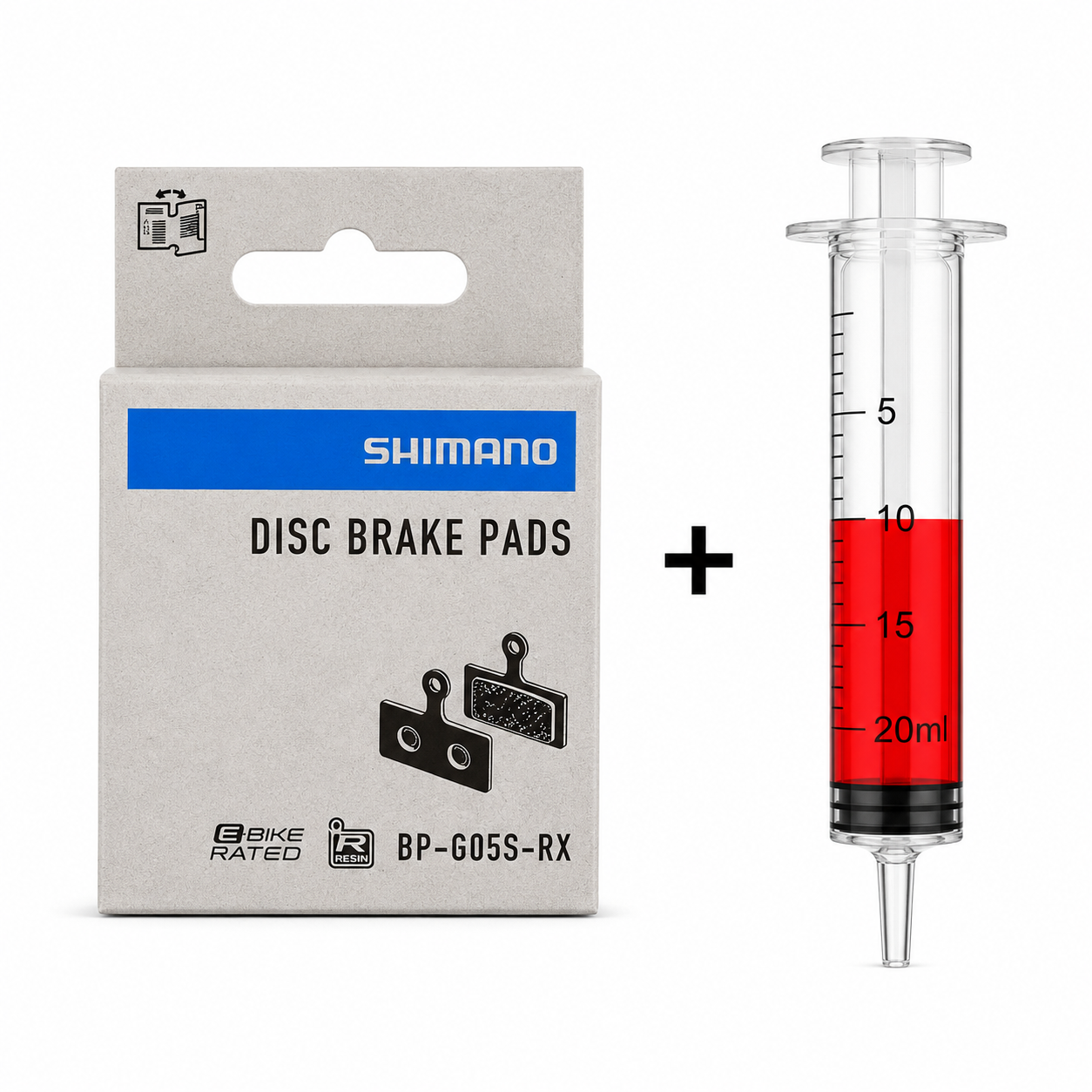 Shimano G05S-RX Resin Disc Brake Pads Bundle