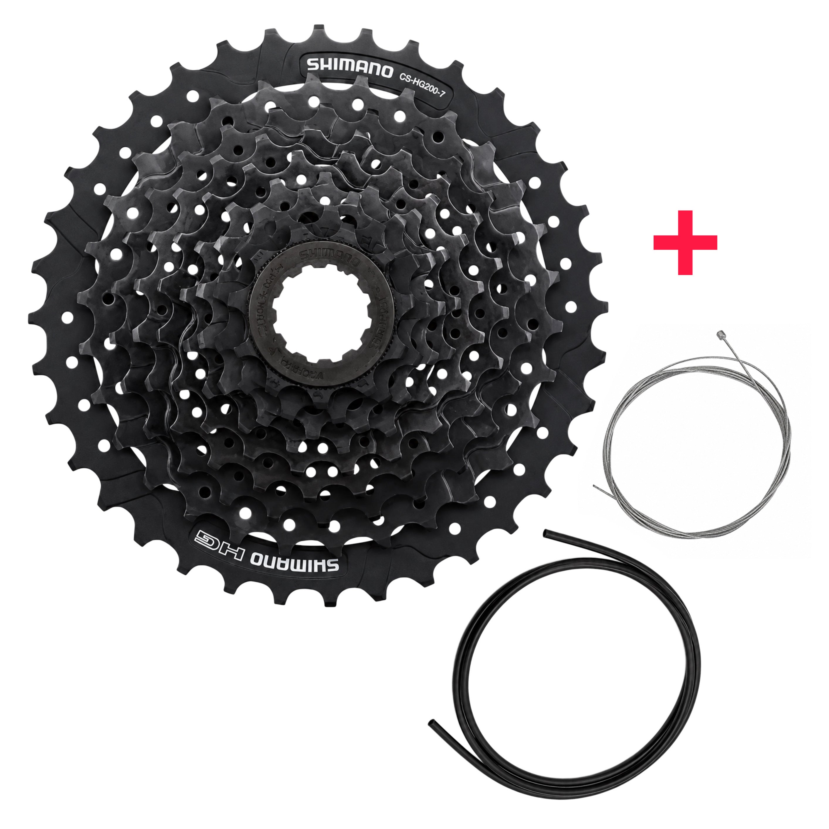 Shimano Alivio CS-HG200-9 9-Speed Cassette Bundle – 11-32T