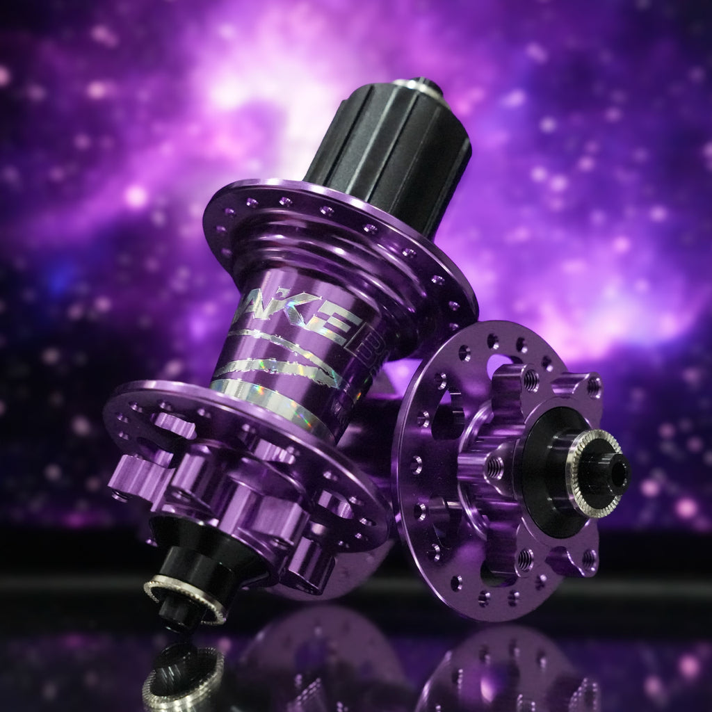 WAKE MTB Hubs - Purple Finish