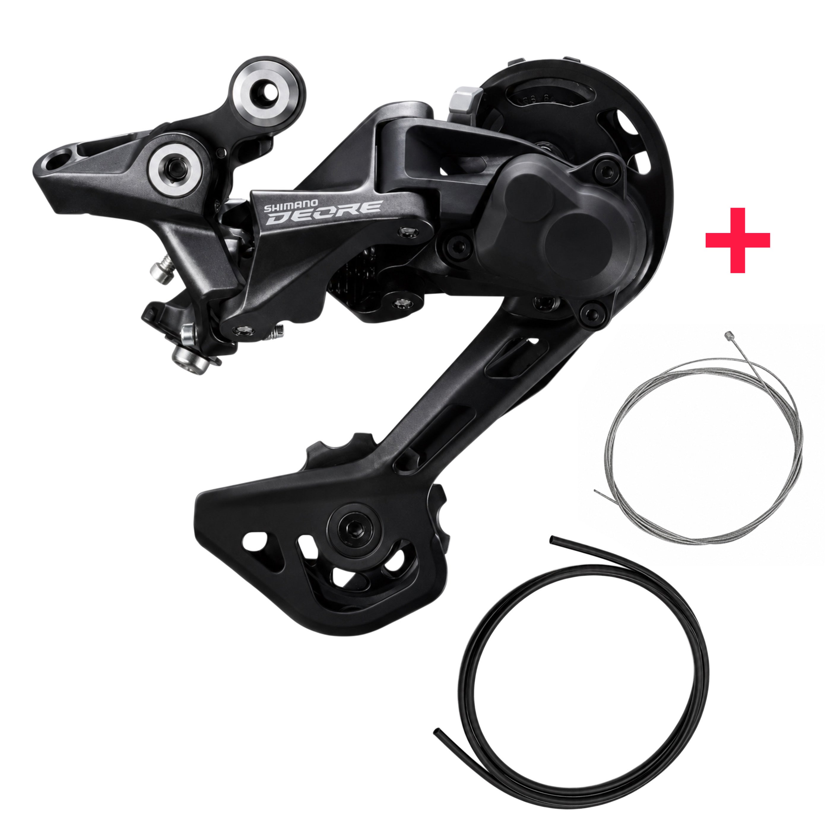 Shimano Deore RD-M5120 10/11-Speed Rear Derailleur Bundle