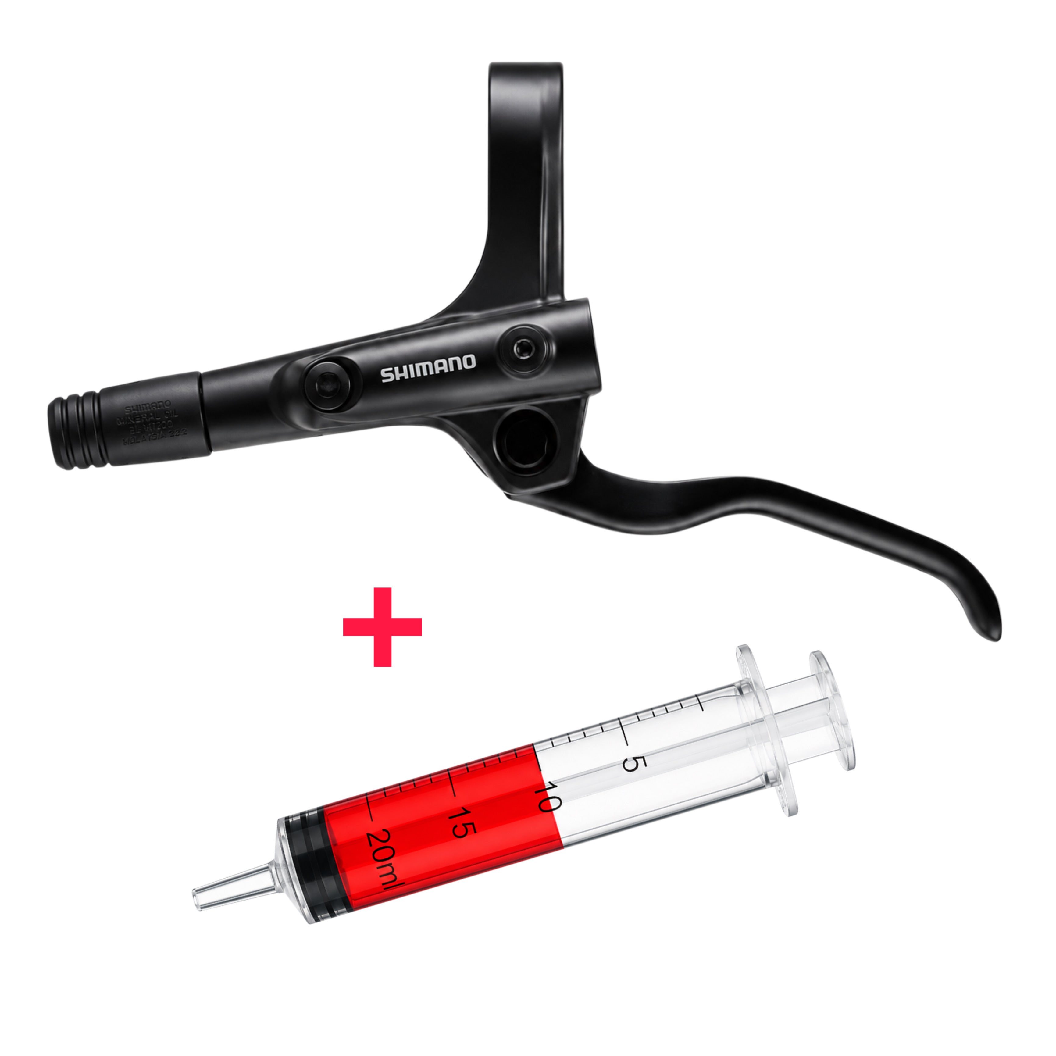 Shimano BL-MT200 Hydraulic Disc Brake Lever Bundle