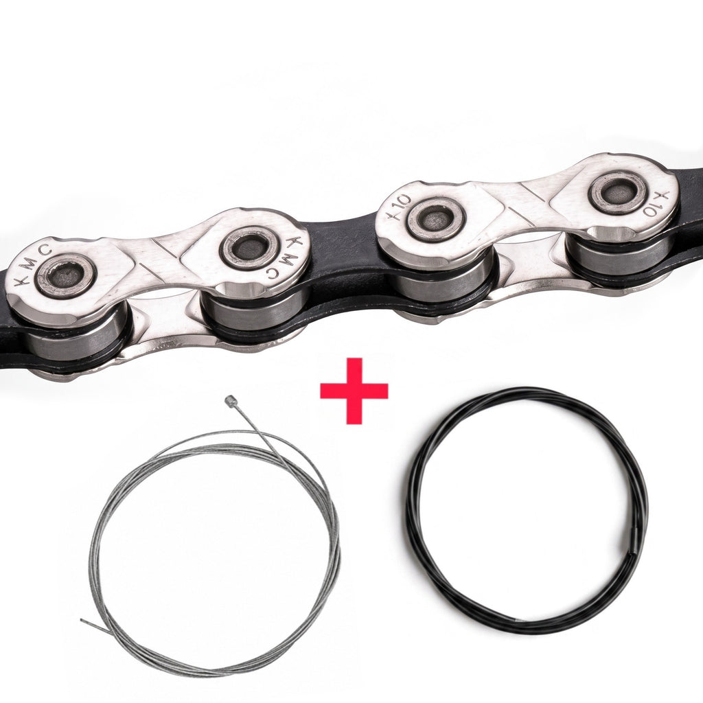 KMC 10-Speed Bicycle Chain Bundle | MTB & Road Compatible