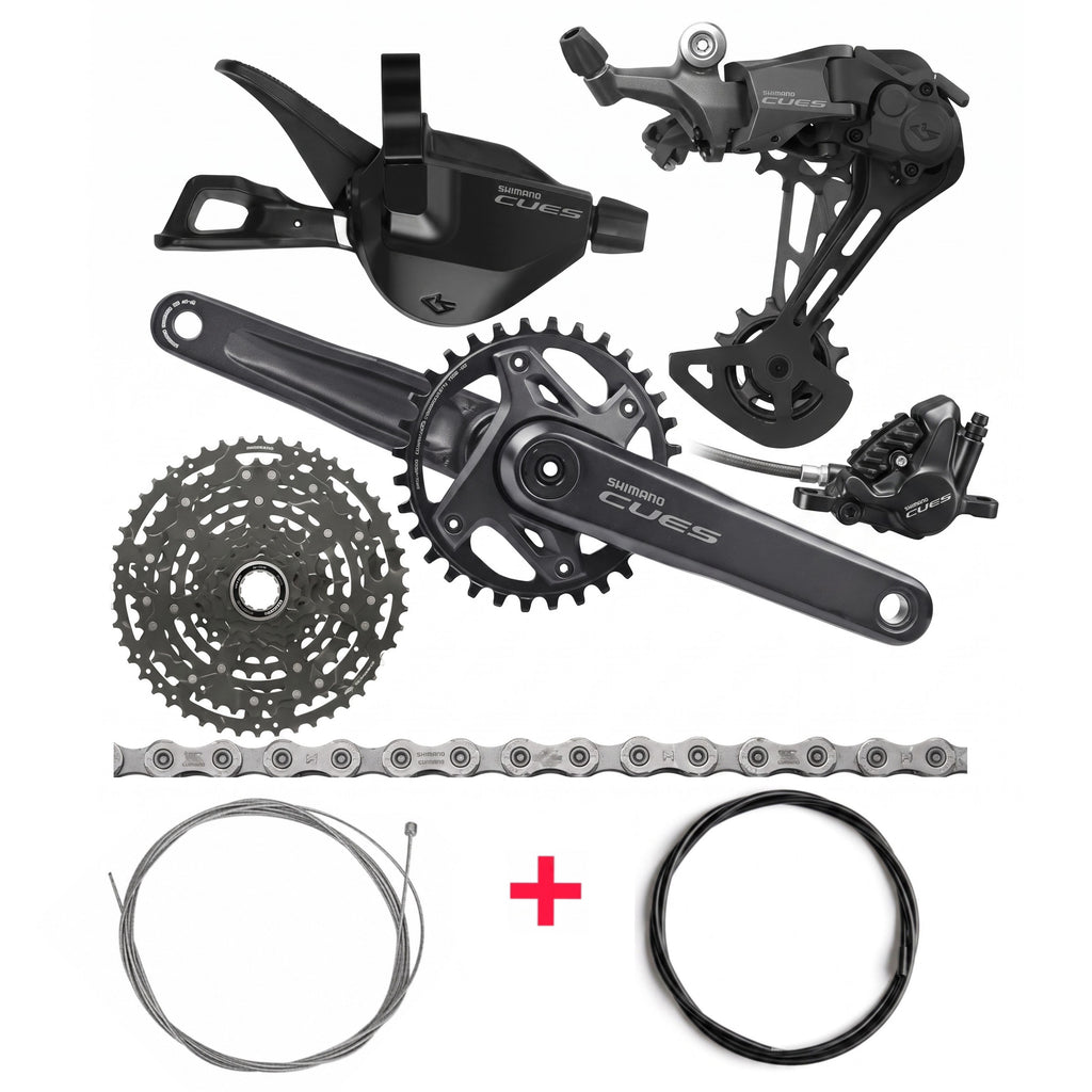 Shimano CUES 1x10 Flat Bar MTB Groupset Bundle