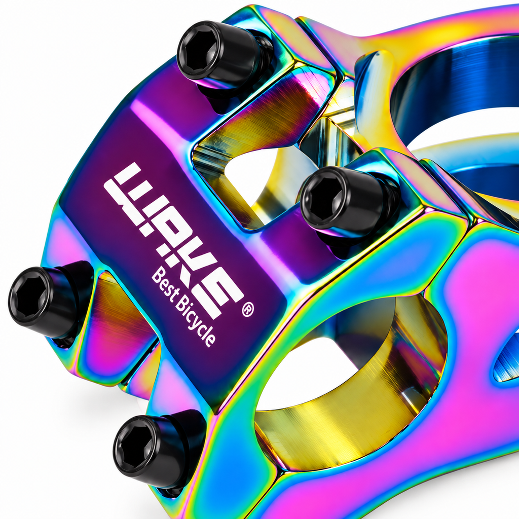 WAKE MTB Rainbow Short Stem 35mm (31.8mm Clamp)
