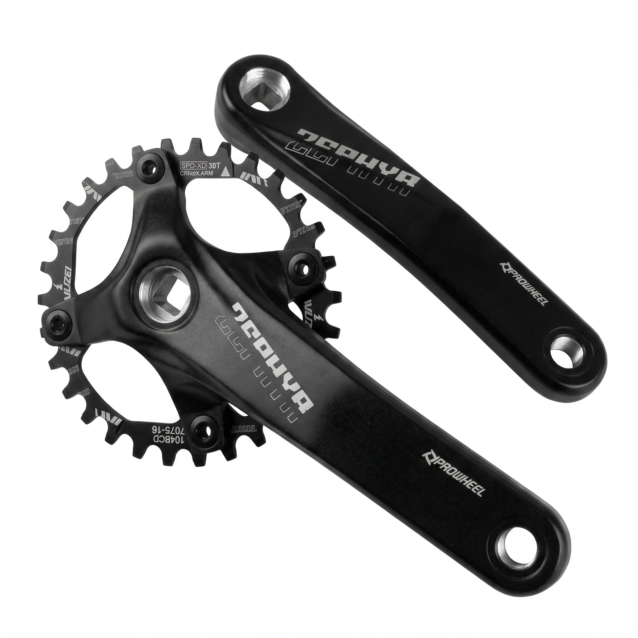 Prowheel Zephyr 1X 170mm Square Tapered Crankset
