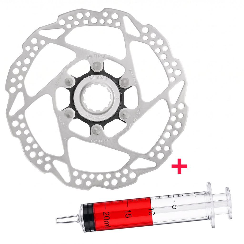 Shimano Deore SM-RT54 Center Lock Disc Brake Rotor Bundle – 180mm