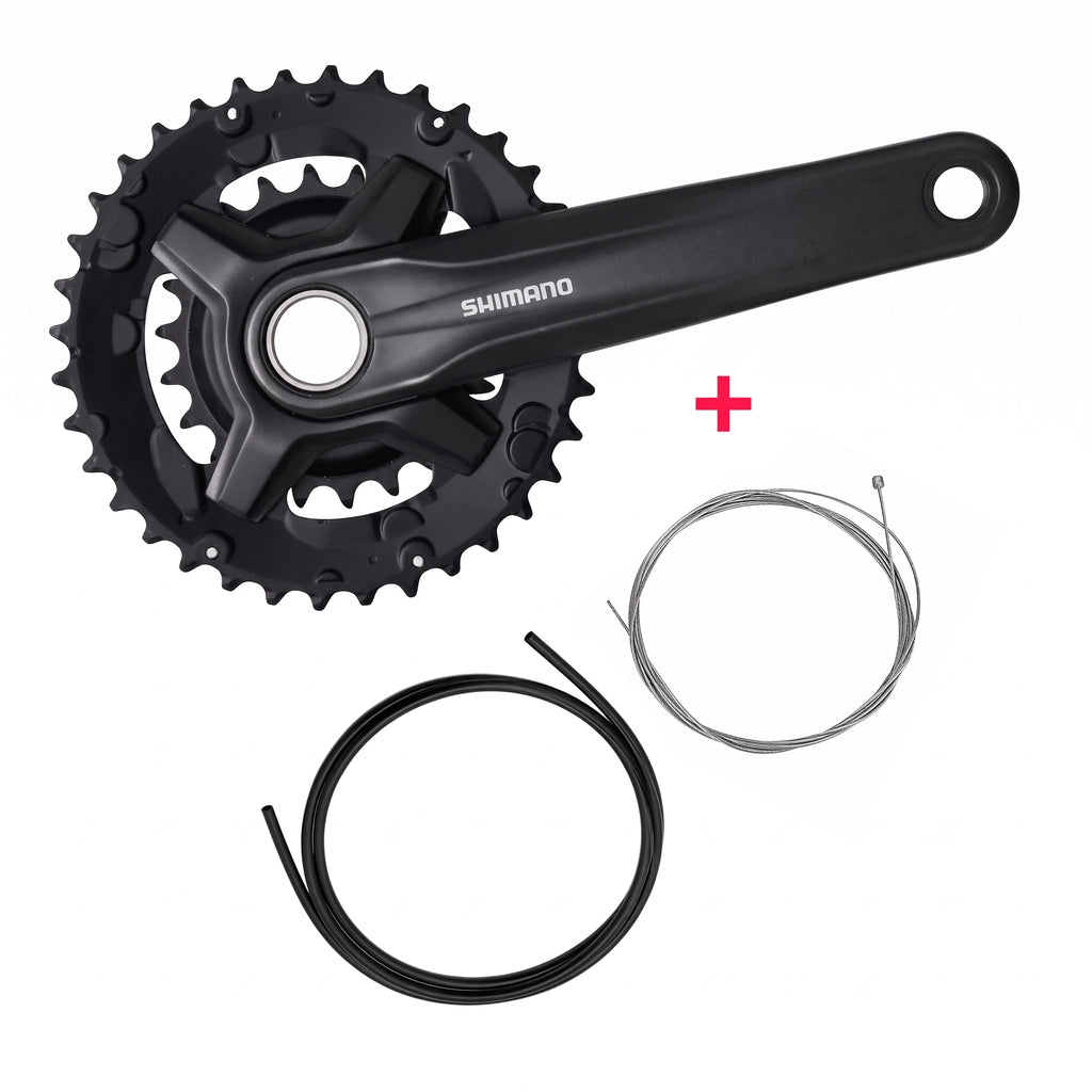 Shimano Alivio FC-MT210-3 9-Speed Crankset Bundle