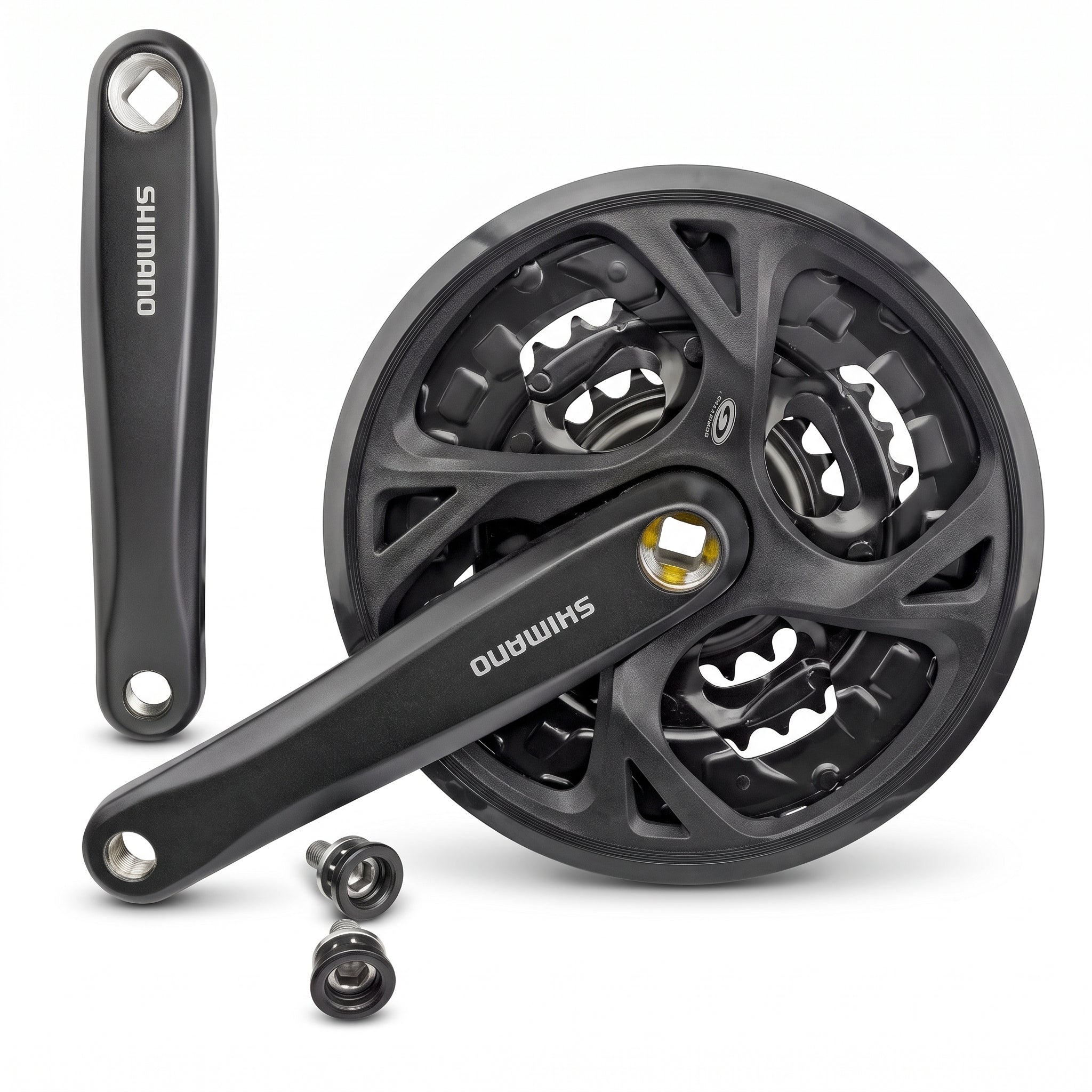 Shimano Altus FC-M371 44T 170mm Triple Crankset for 9-Speed MTB