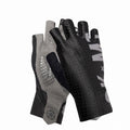 Monton Skull SKMT Half Finger Cycling Gloves – Anti-Slip Breathable MTB & Road Bike Gloves (Black)